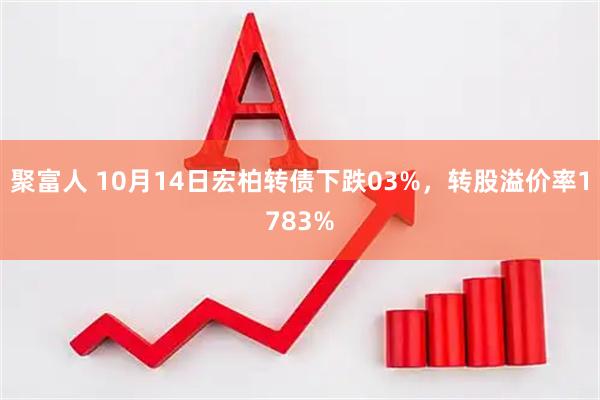 聚富人 10月14日宏柏转债下跌03%，转股溢价率1783%